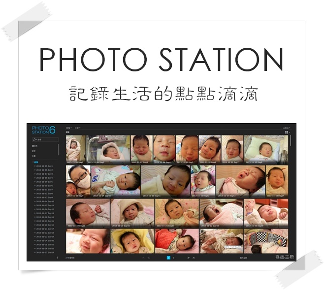 Photo Station 記錄生活點滴的網路相簿，分享我的最佳選擇