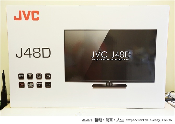 JVC J48D 高CP值48吋液晶顯示器