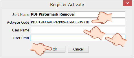 PDF Watermark Remover 序號 License Key