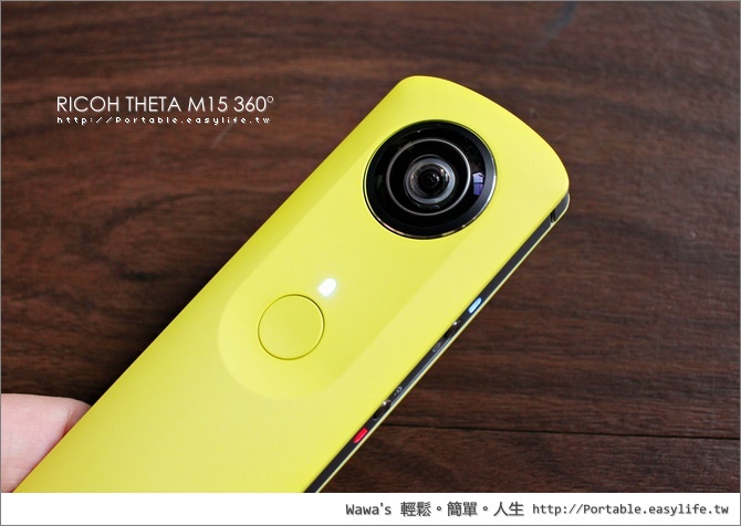 RICOH THETA M15 360°全景自拍炫麗奇機