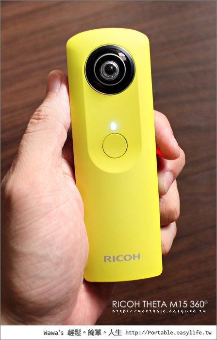 RICOH THETA M15 360°全景自拍炫麗奇機