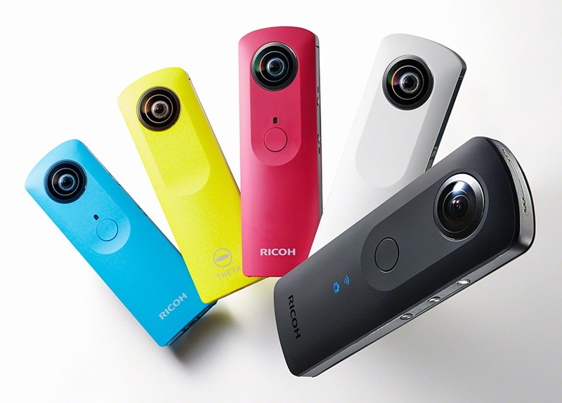 RICOH THETA M15 360°全景自拍炫麗奇機