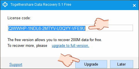 TogetherShare Data Recovery Professional 序號