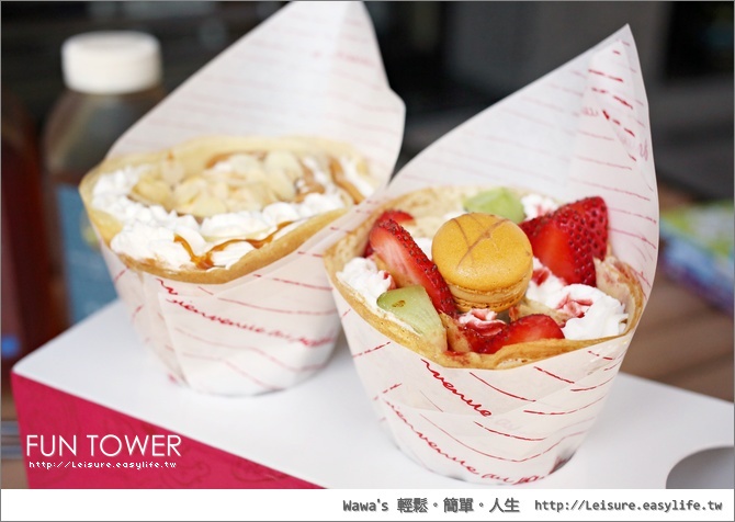 【高雄左營】FUN TOWER 明華旗艦店盛大開幕！最好吃的日式可麗餅來也～