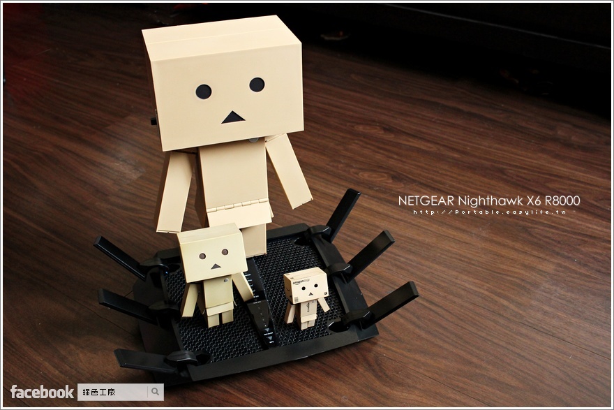 【開箱】NETGEAR Nighthawk 夜鷹 X6 R8000 怪獸般的 3200M 無線分享器
