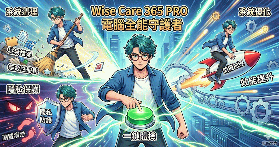 限時免費 Wise Care 365 PRO 7.3.4 我們都要是專業的！清理電腦沒煩惱