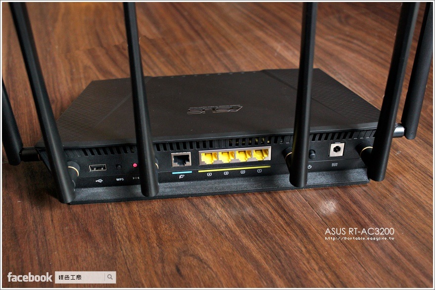ASUS華碩 RT-AC3200 三頻無線 AC3200 Gigabit 路由器