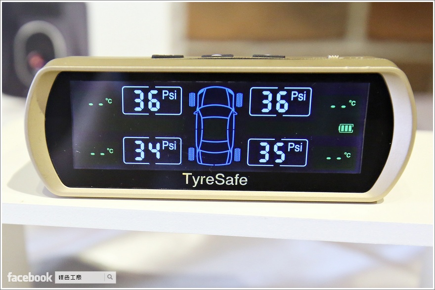 TireSafe S60I 無線太陽能胎壓偵測器、TireSafe S20E 獨立型胎壓偵測器