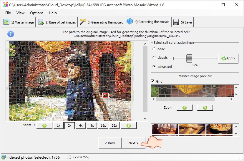 Artensoft Photo Mosaic Wizard 蒙太奇圖片製作限時免費