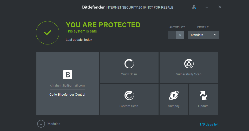 Bitdefender Internet Security giveaway 半年序號