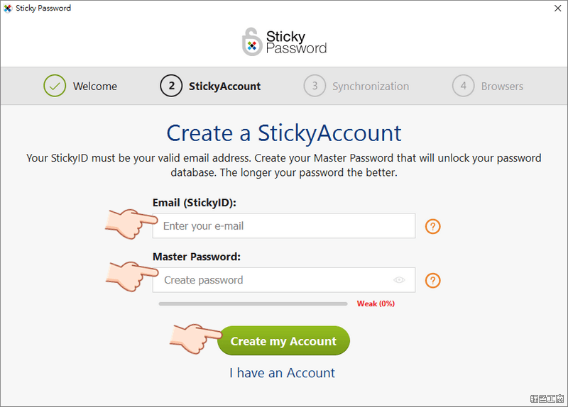 Sticky Password Premium 跨平台密碼管理