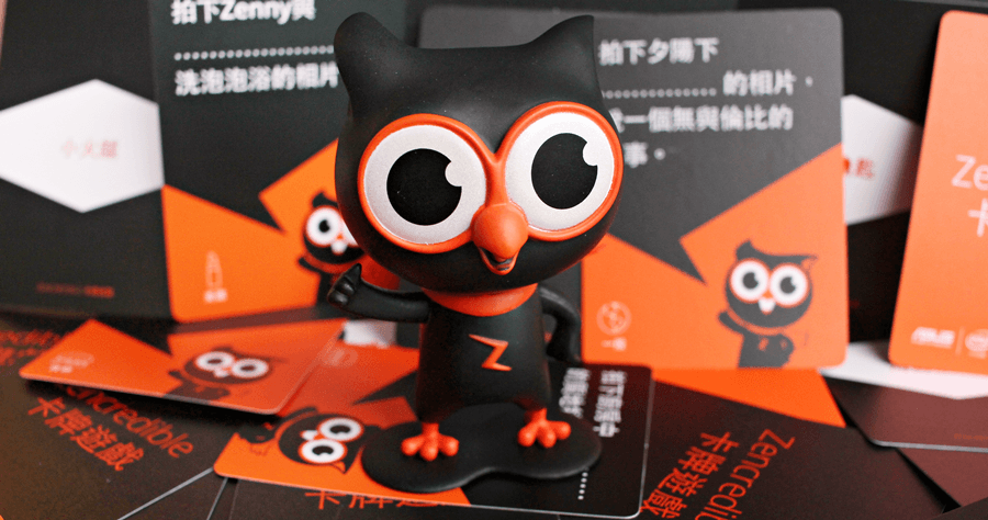【開箱】ASUS Zoom 精裝版 Zenny 公仔與卡牌遊戲