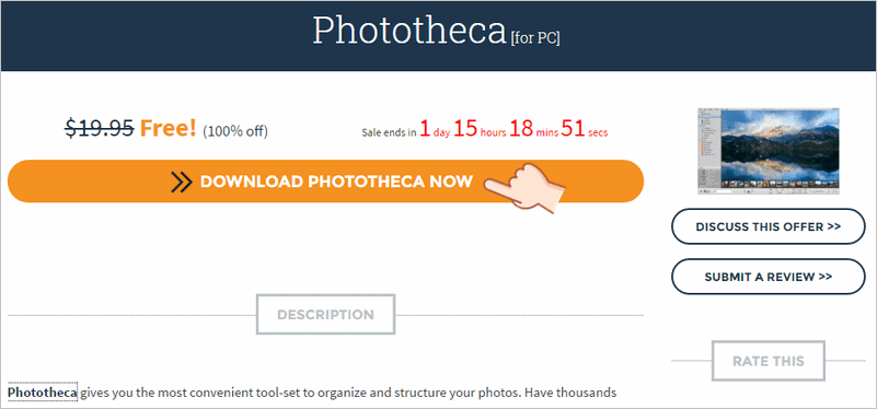 Phototheca Image Browser, download, License