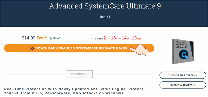 Advanced SystemCare Ultimate 9 Free License