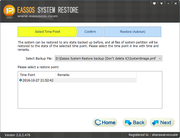 Eassos System Restore 系統影像備份與還原