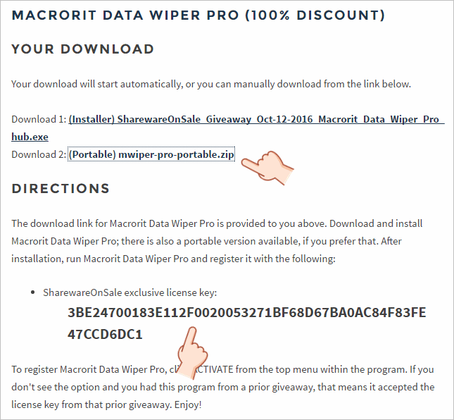 Macrorit Data Wiper Pro 硬碟徹底刪除