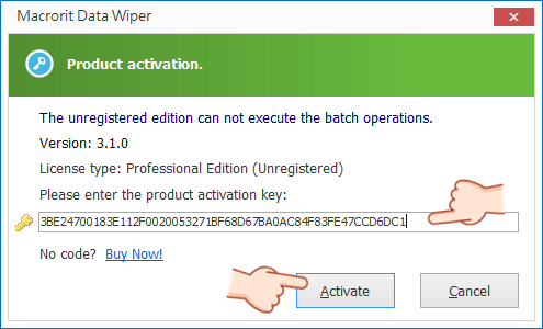 Macrorit Data Wiper Pro 硬碟徹底刪除