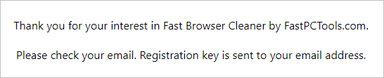 Fast Browser Cleaner 瀏覽器清理工具