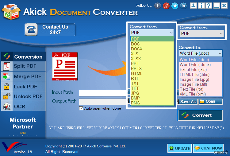 Akick Document Converter