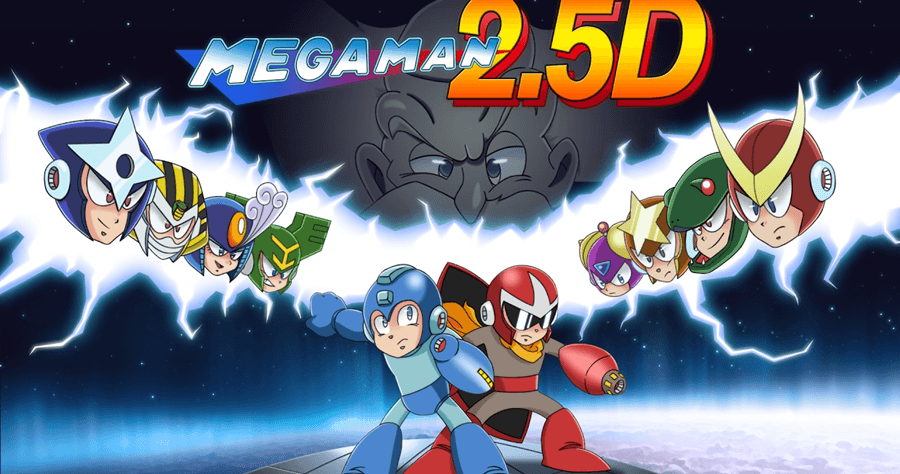 洛克人 2.5D 遊戲下載，經典遊戲加入 Z 軸提升遊戲的層次感（Mega Man 2.5D）