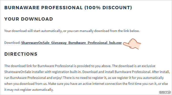 BurnAware Professional discount