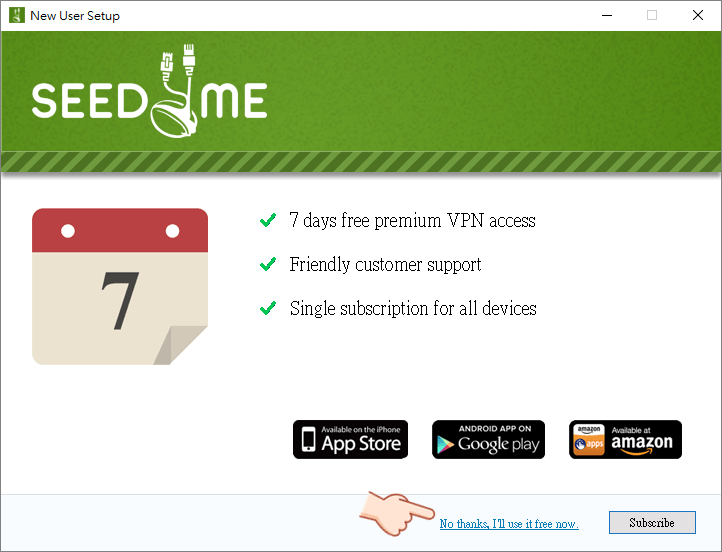 Seed4.Me VPN 限時免費
