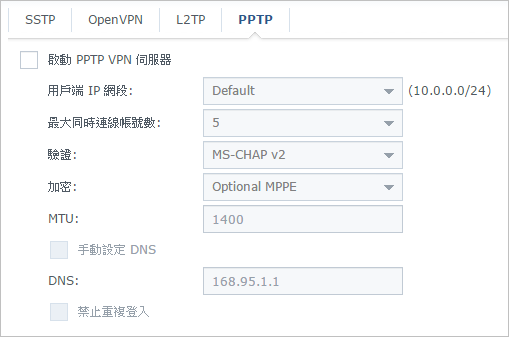 Synology RT2600ac 開箱評測 Synology VPN Plus