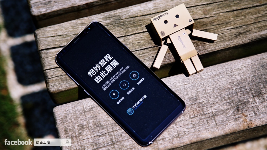 Samsung Galaxy S8+ 破框的致命吸引力，薰紫灰開箱評測看這裡！