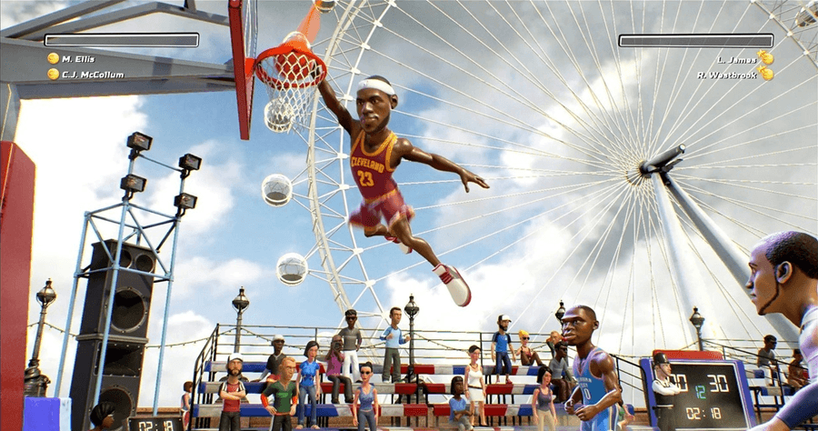 NBA Playgrounds 街頭籃球 NBA Jam 暴力風格即將在 SWITCH、PS4、XBOX ONE 與 PC 平台發布
