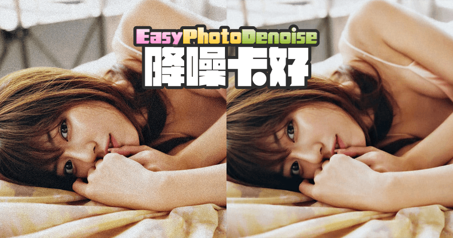 限時免費 Easy Photo Denoise 9.0 圖片降噪工具，讓照片恢復美美的樣子