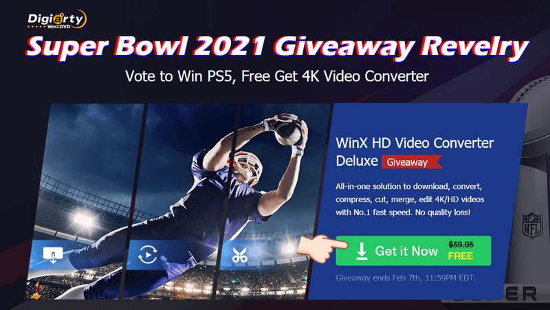WinX HD Video Converter Deluxe Free License