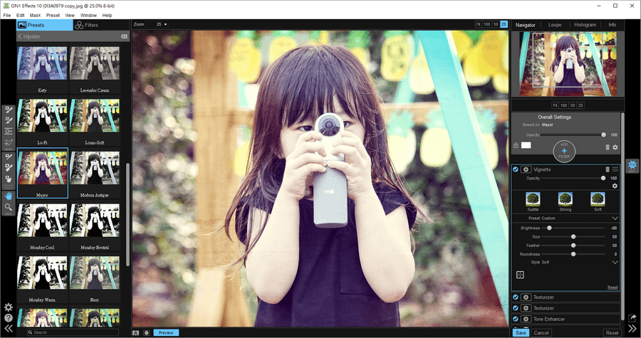 ON1 Effects 10.5.2 豐富的圖片濾鏡效果，專業級的圖片風格工具