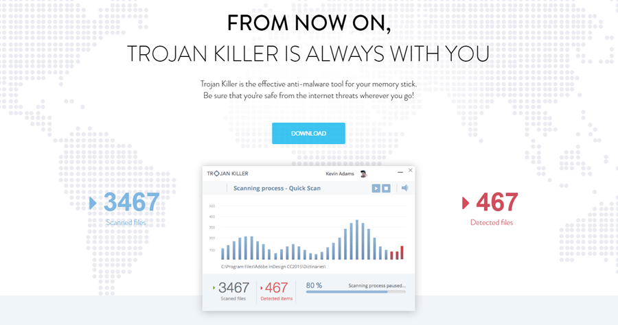 限時免費 Trojan Killer 2.1.56 木馬奇樂，解決電腦中暗藏危機的後門程式