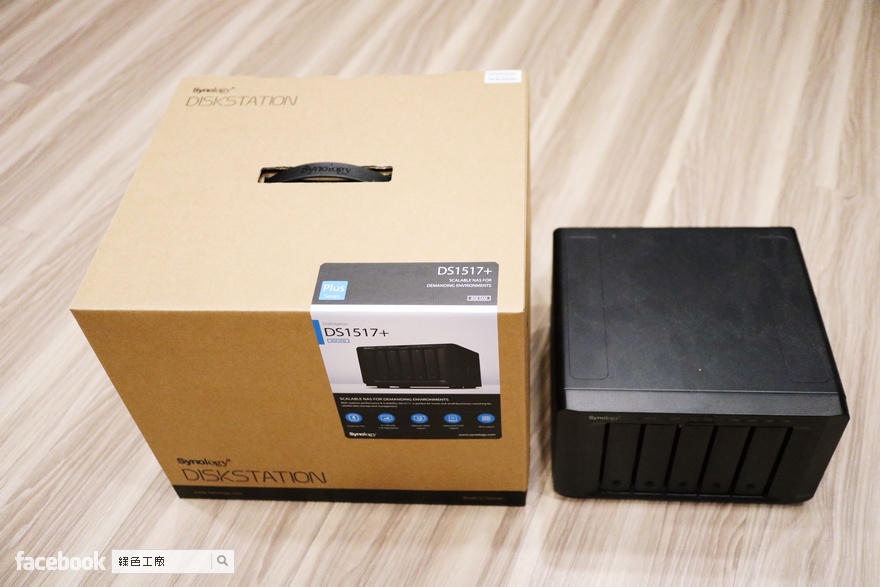Synology DiskStation DS1517+ 記憶體大升級，M2D17 轉接卡擴充 M.2 SATA SSD 快取