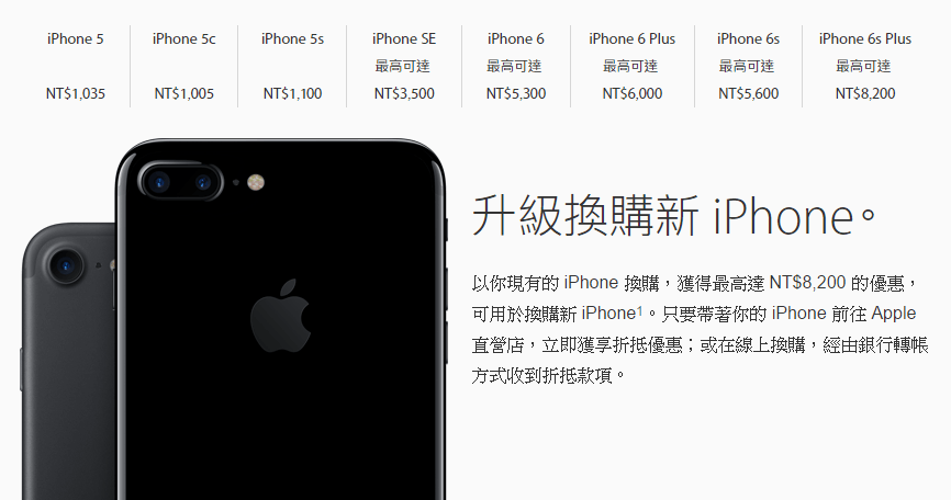 iphone舊換新