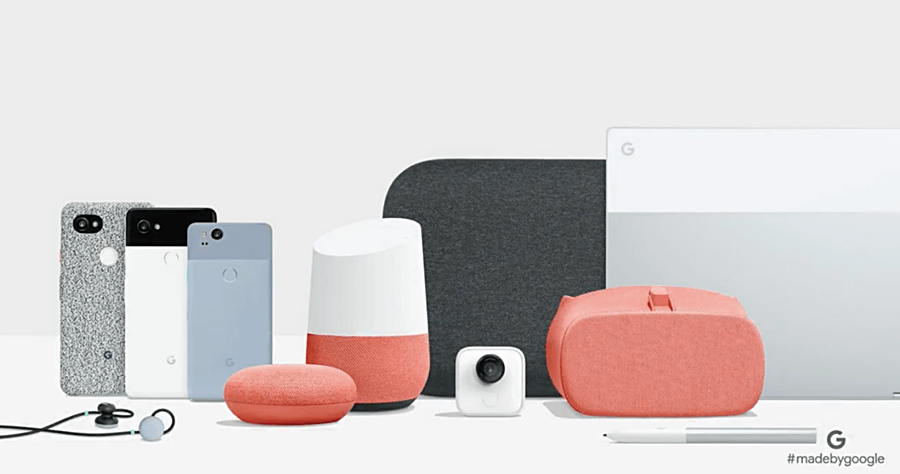 Google 發表會還有 Google Home Mini / Max、Clips、Pixel Buds 與 Daydream View 改款