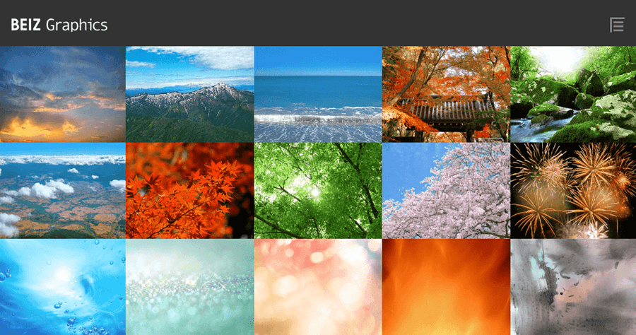 BEIZ Graphics 免費日本風景圖片素材，豐富的櫻花、楓葉、山景、天空滿滿的免費圖片！