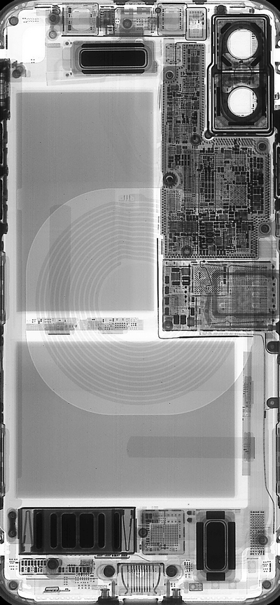 iPhone X 透明桌布下載,X光桌布下載