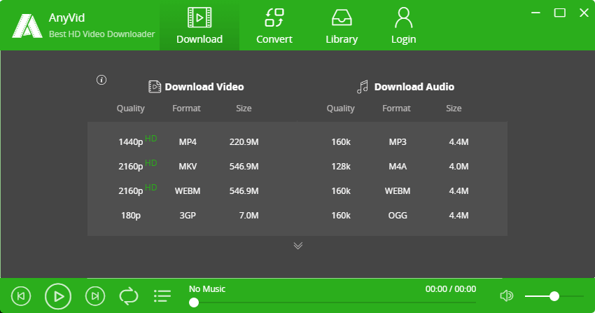 限時免費 AnyVid 10.4.0 線上影音下載工具，支援超過 1000 個影音網站（Windows、Mac）