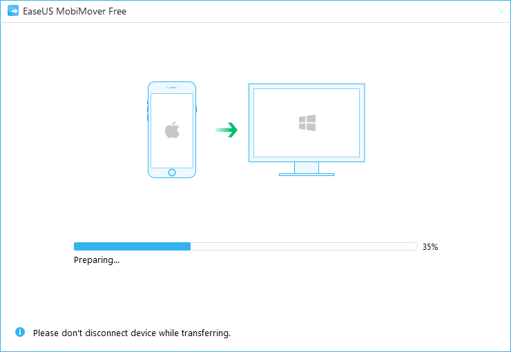 EaseUS MobiMover iOS 檔案傳輸備份工具