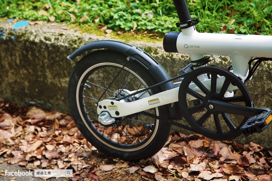 騎乘體驗 QiCYCLE 騎記電助力折疊自行車