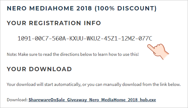 Nero MediaHome 2018 限時免費