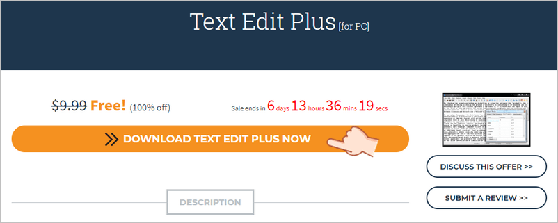 Text Edit Plus 小巧文字工具免安裝版