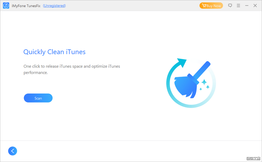 iMyFone TunesFix iTunes 修復錯誤與清理工具