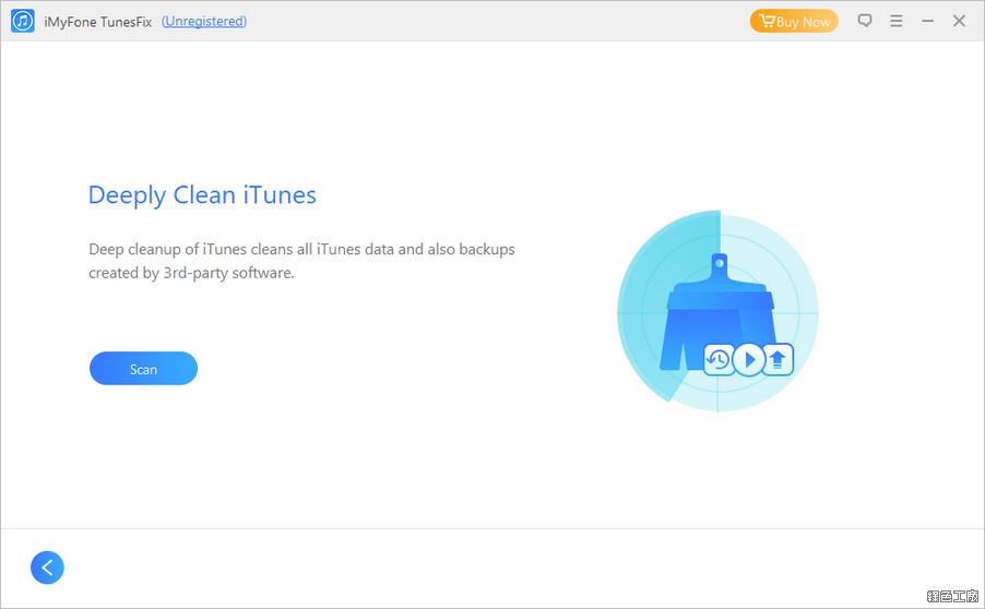 iMyFone TunesFix iTunes 修復錯誤與清理工具