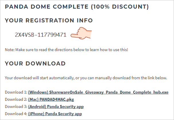 Panda Dome Complete 限時免費