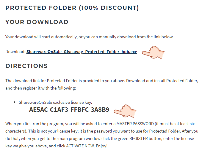 Protected Folder 電腦隱藏機密與私密檔案資料夾