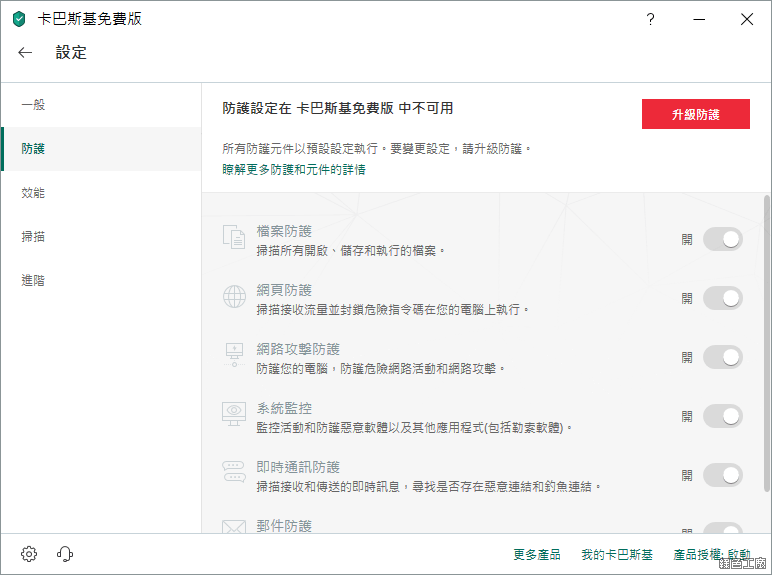 卡巴斯基免費防毒 2019