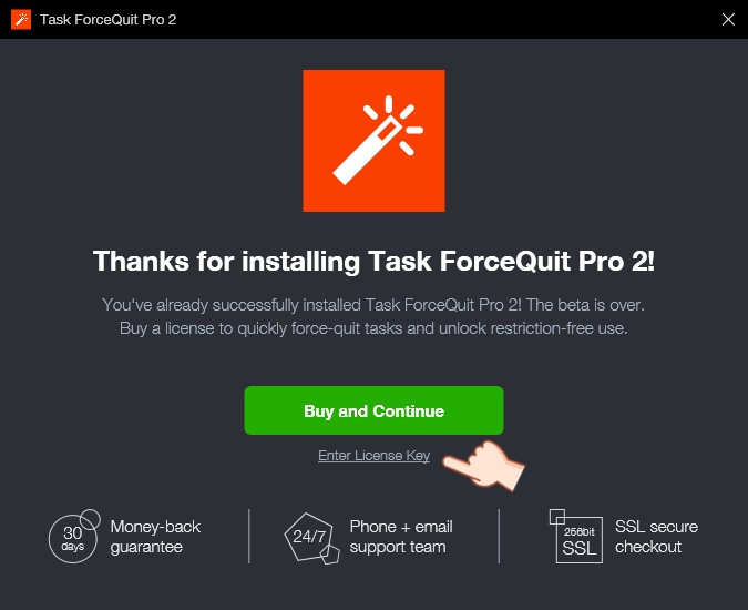 Task ForceQuit Pro 強制停止應用程式