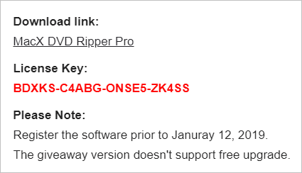 Mac 影音 DVD 轉檔工具推薦限時免費 MacX DVD Ripper Pro